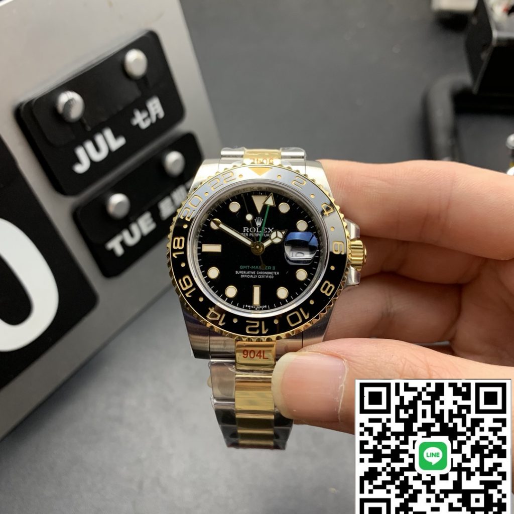 NOOB V12ロレックスGMTマスター Ⅱ40ｍｍ 116713コンビ