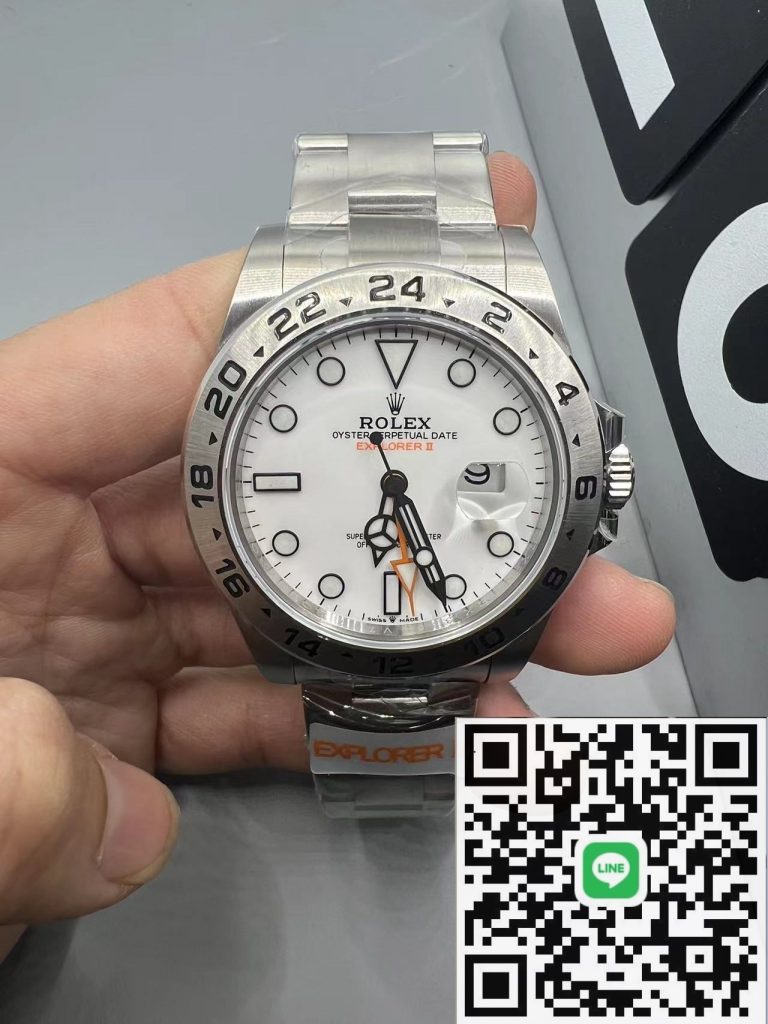 NOOB　V12　ロレックスエクスプローラーII 226570ホワイト42ｍｍ　3285ムーブメント　スーパーコピー