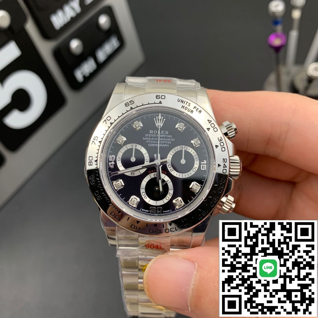 ROLEXデイトナ8Pダイヤ黒文字盤 116509・116519 - その他