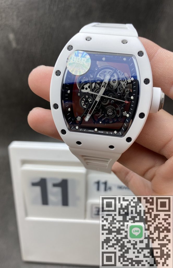 BBR工場 リチャールミル RM055 ホワイトラバー RMUL2 BBR工場 リチャールミル RM055 ホワイトラバー RMUL2