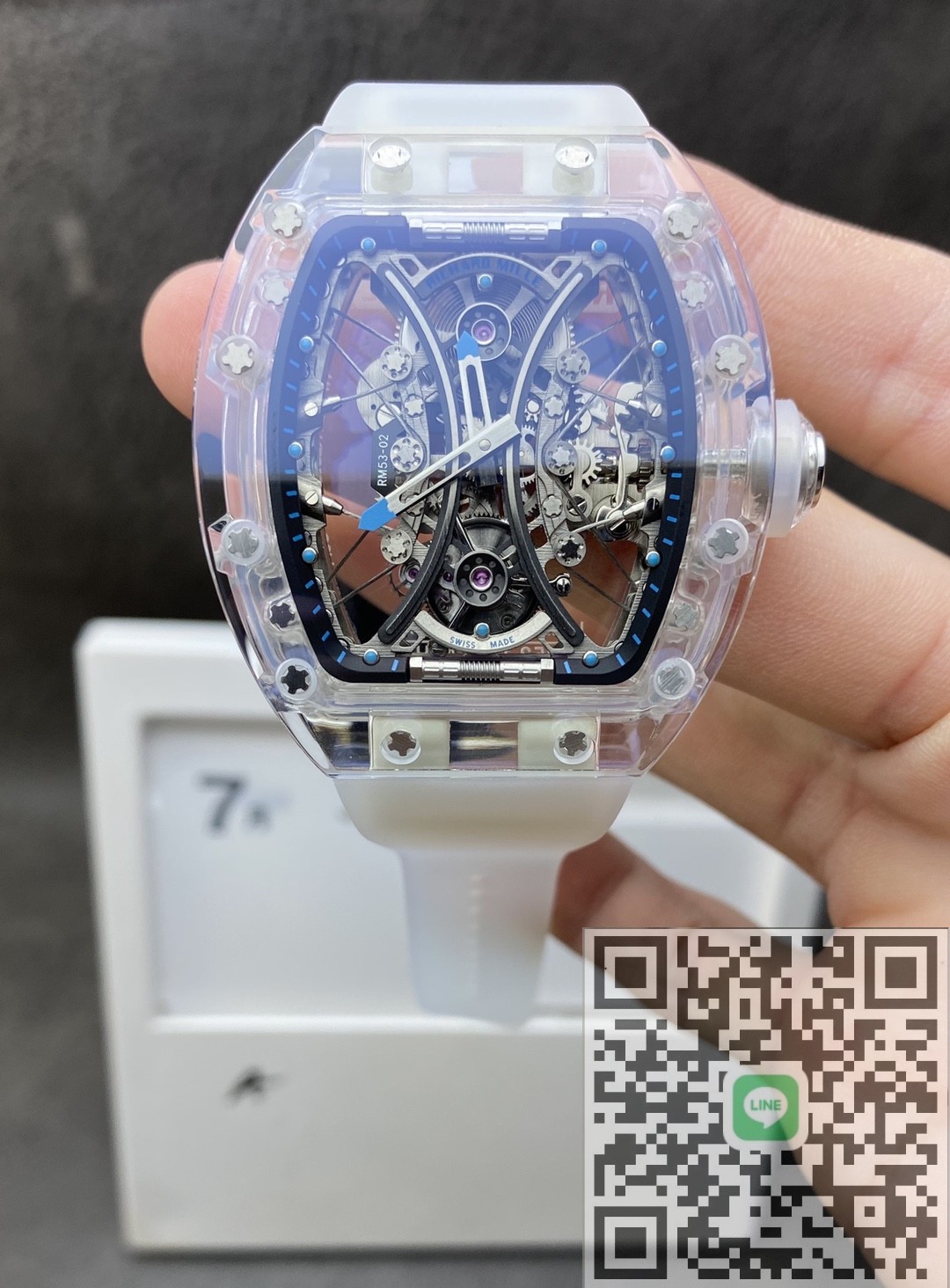 ZF工場 リシャールミル RM 53-02 サファイア トゥールビヨン 機械式 