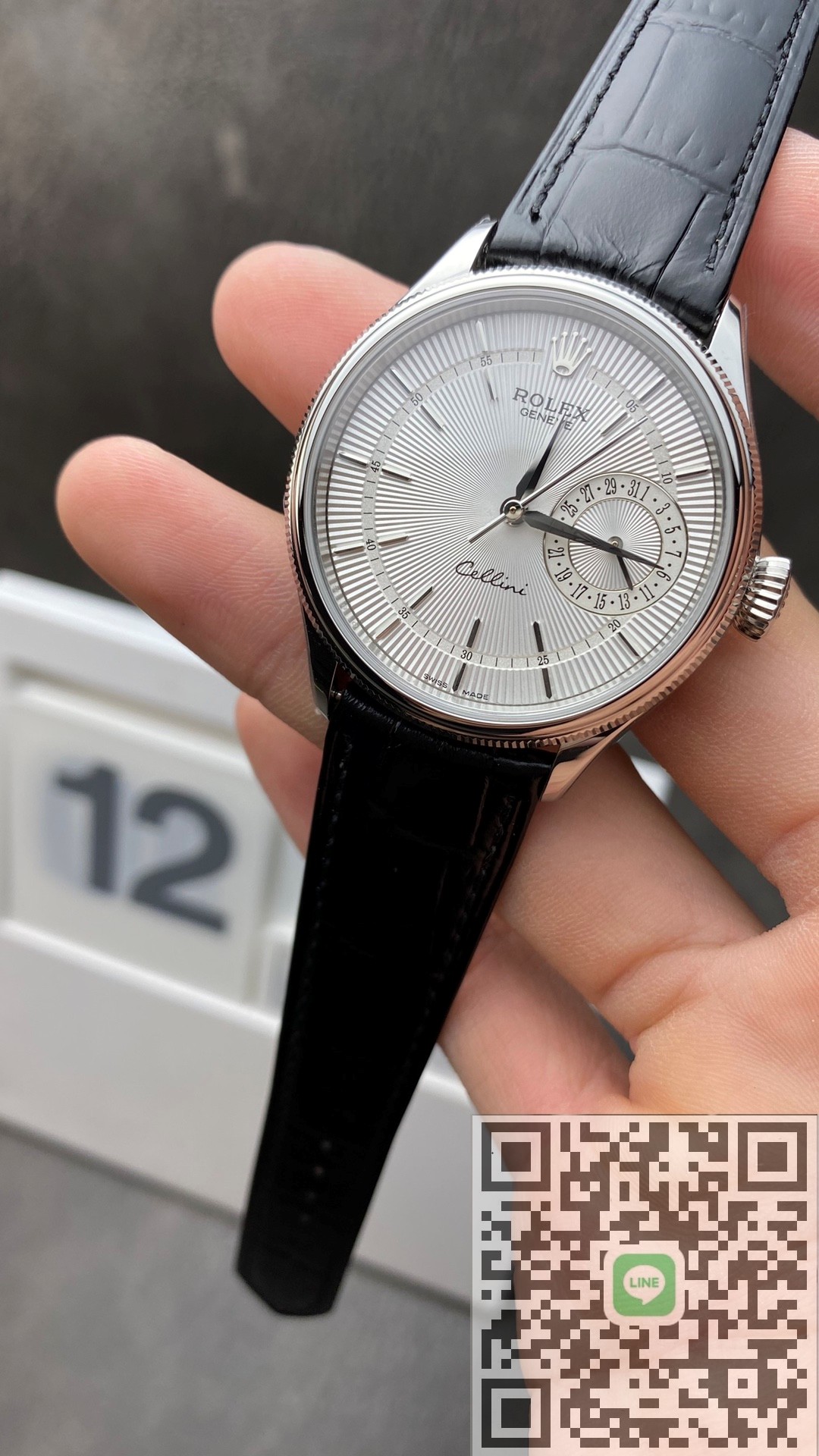 ロレックス チェリーニデイト 文字盤 シルバー メンズ ベリルックス 