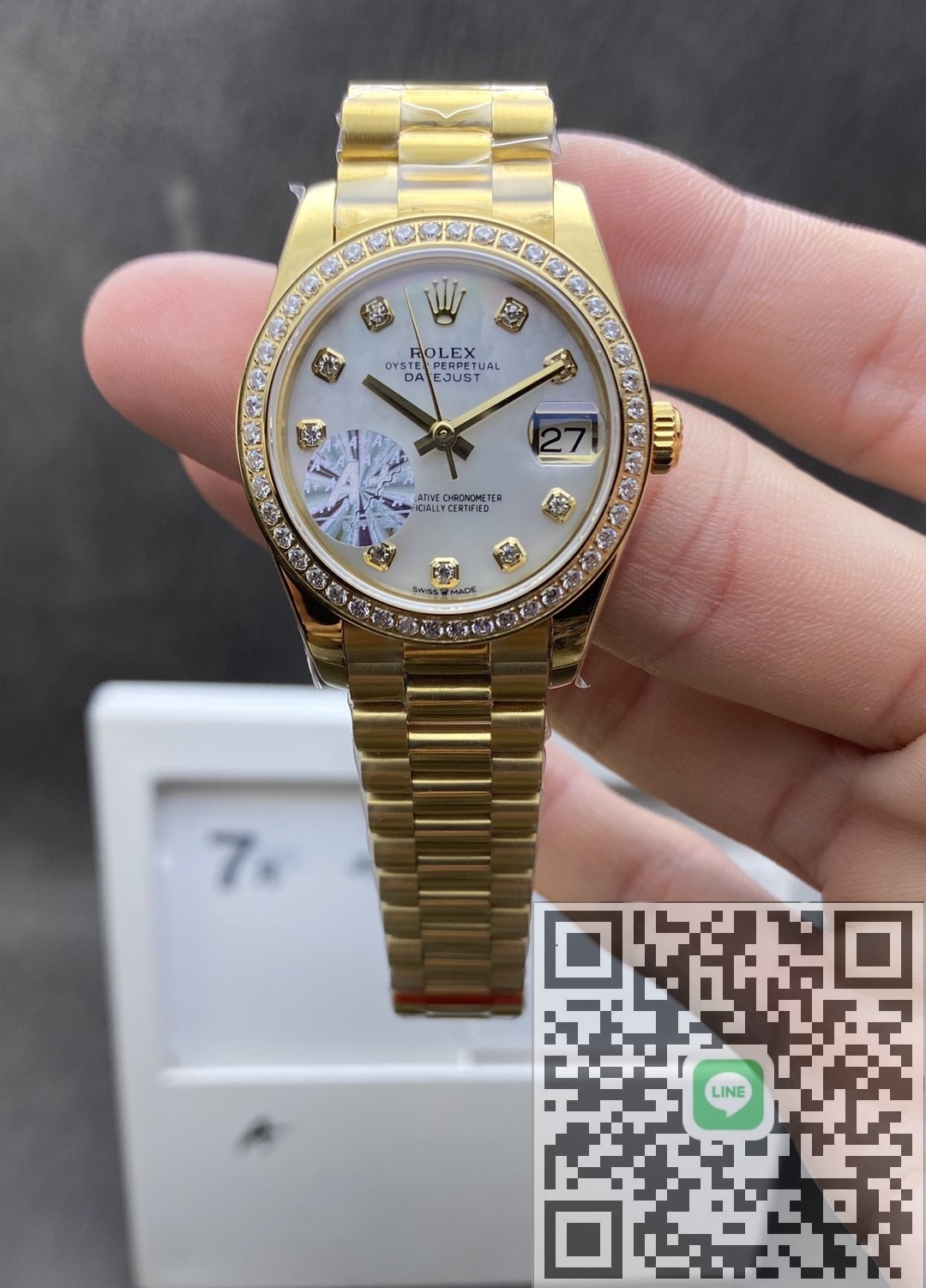 A+工場 ロレックス レディデイトジャスト31mm 178288マザー・オブ  