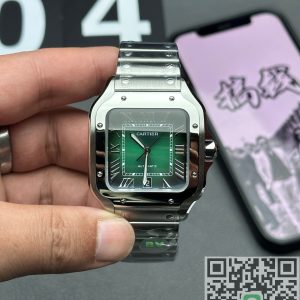 TW工場 サントス ドゥ カルティエ WSSA0018 40mm ダイヤモンド文字盤 