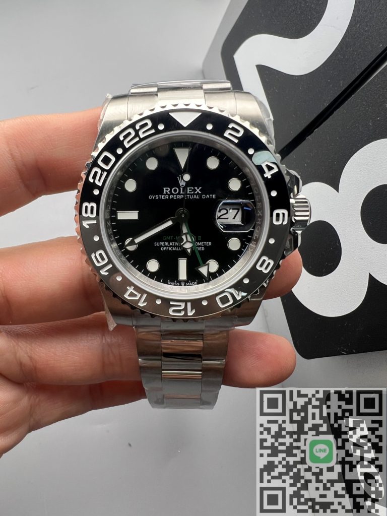 NOOB工場 ロレックスGMTマスターⅡ 126710GRNR 40mm ブラック