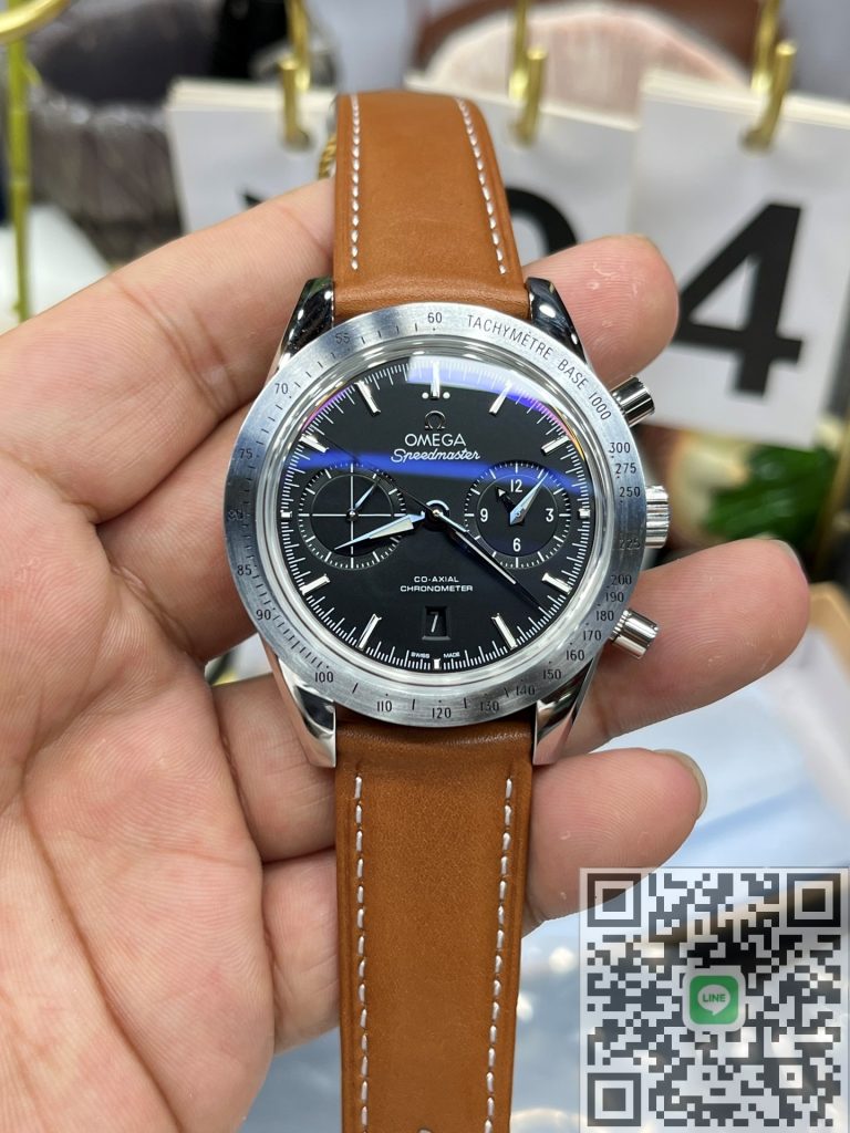 オメガ スピードマスター 純正 レザーストラップ ブラック オメガ スピードマスター 純正 レザーストラップ ブラック