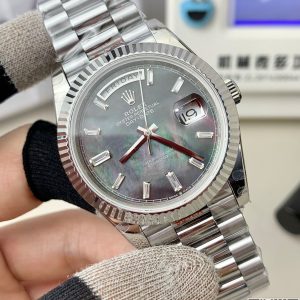 【専用】Sin（プロフ必読）様 NOOB工場 ロレックスデイデイト36mm 118239 ブラックマザーオブパール