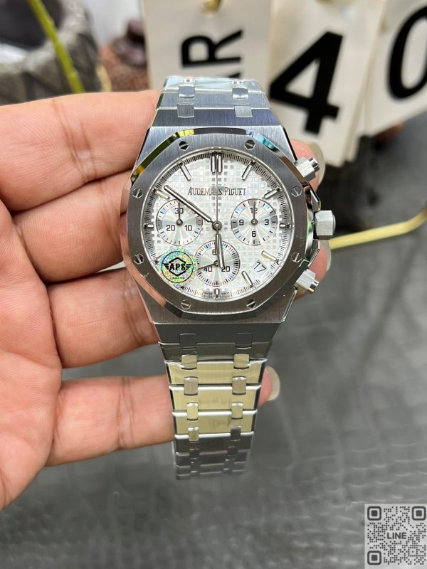 APS工場　オーデマピゲ　ロイヤルオーク　クロノグラフ26240ST　ホワイト文字盤　41mm　ステンレススチール　4401ムーブメント　スーパーコピー