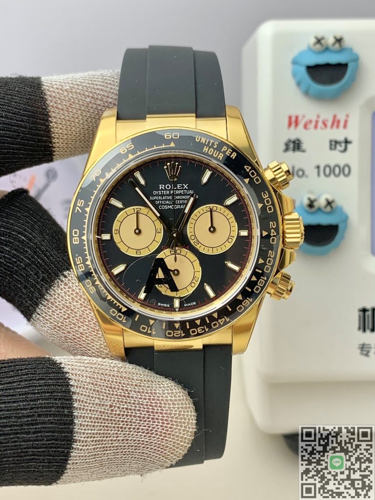 NOOB工場 ロレックス コスモグラフ・デイトナ126518LN ブラック文字盤