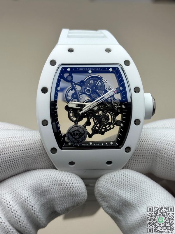 APS工場　リシャール・ミルRM055　ホワイトラバー　RMUL2ムーブメント　