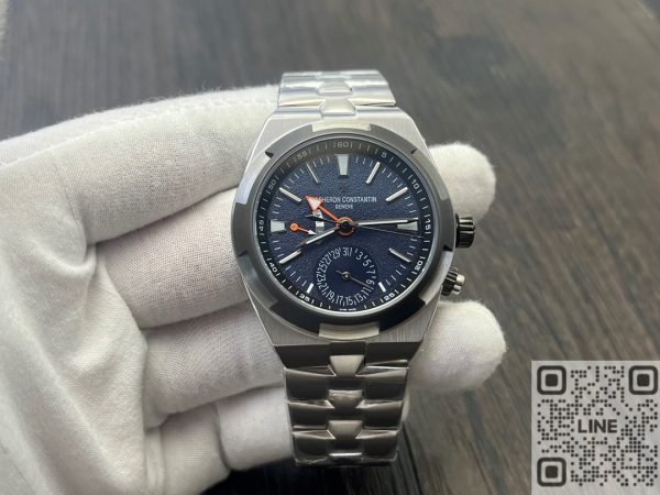 MKF工場　ヴァシュロン・コンスタンタン　オーヴァーシーズ7910V-000T-B922　デュアルタイム・エベレスト　41mm　ブルー文字盤　5110 DT自動巻ムーブメント　ステンレススチール　　スーパーコピー