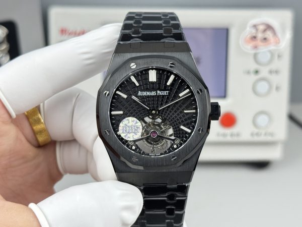 BBS工場　オーデマピゲ　ロイヤルオーク　エクストラシントゥールビヨン 26522CE　41mm　ブラック文字盤　 ブラックセラミック　2924ムーブメント　スーパーコピー